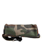 Dolce & Gabbana Multicolor Camouflage Patchwork Logo Waist Fanny Pack Bag