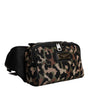 Dolce & Gabbana Multicolor Leopard DG Logo Belt Waist Fanny Pack Bag