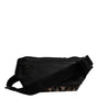 Dolce & Gabbana Multicolor Leopard DG Logo Belt Waist Fanny Pack Bag