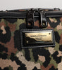 Dolce & Gabbana Multicolor Leopard DG Logo Belt Waist Fanny Pack Bag