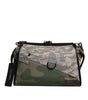Dolce & Gabbana Multicolor Camouflage Patchwork Crossbody Bag