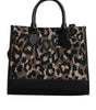 Dolce & Gabbana Multicolor Leopard Shopping Tote Shoulder Bag