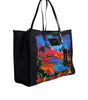 Dolce & Gabbana Multicolor Graphic Printed Top Handle Shopping Tote Bag