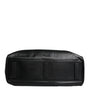 Dolce & Gabbana Black Leather Messenger Shoulder Strap Bag