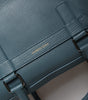 Dolce & Gabbana Blue Logo Double Handle Messenger Briefcase Bag