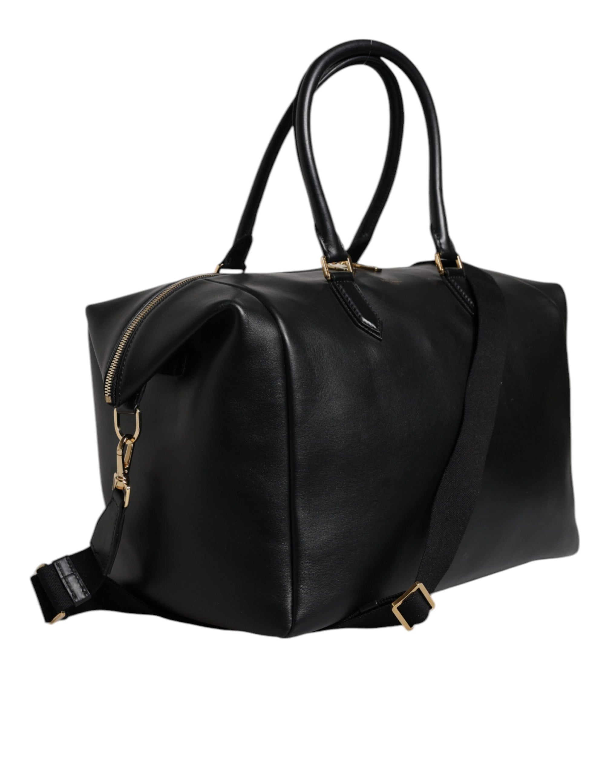 Dolce & Gabbana Bolso de mano en piel de becerro negra
