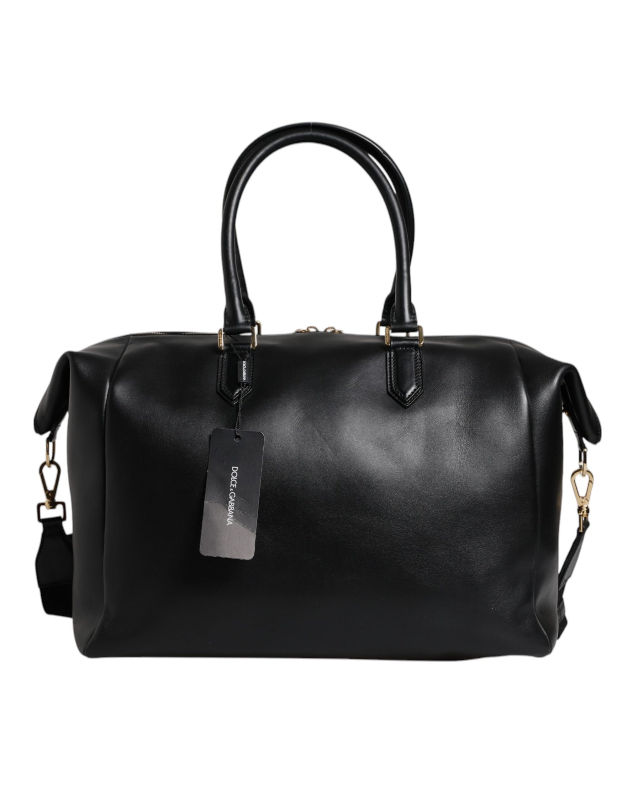 Dolce & Gabbana Bolso de mano en piel de becerro negra