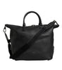 Dolce & Gabbana Black Calfskin Leather Hand Shoulder Duffle Bag