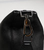 Dolce & Gabbana Black Calfskin Leather Hand Shoulder Duffle Bag