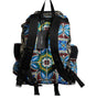 Dolce & Gabbana Multicolor Maiolica Print Nylon Backpack Bag