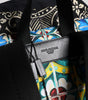 Dolce & Gabbana Multicolor Maiolica Print Nylon Backpack Bag