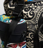 Dolce & Gabbana Multicolor Maiolica Print Nylon Backpack Bag