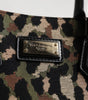 Sac cabas à bandoulière Dolce &amp; Gabbana multicolore motif léopard
