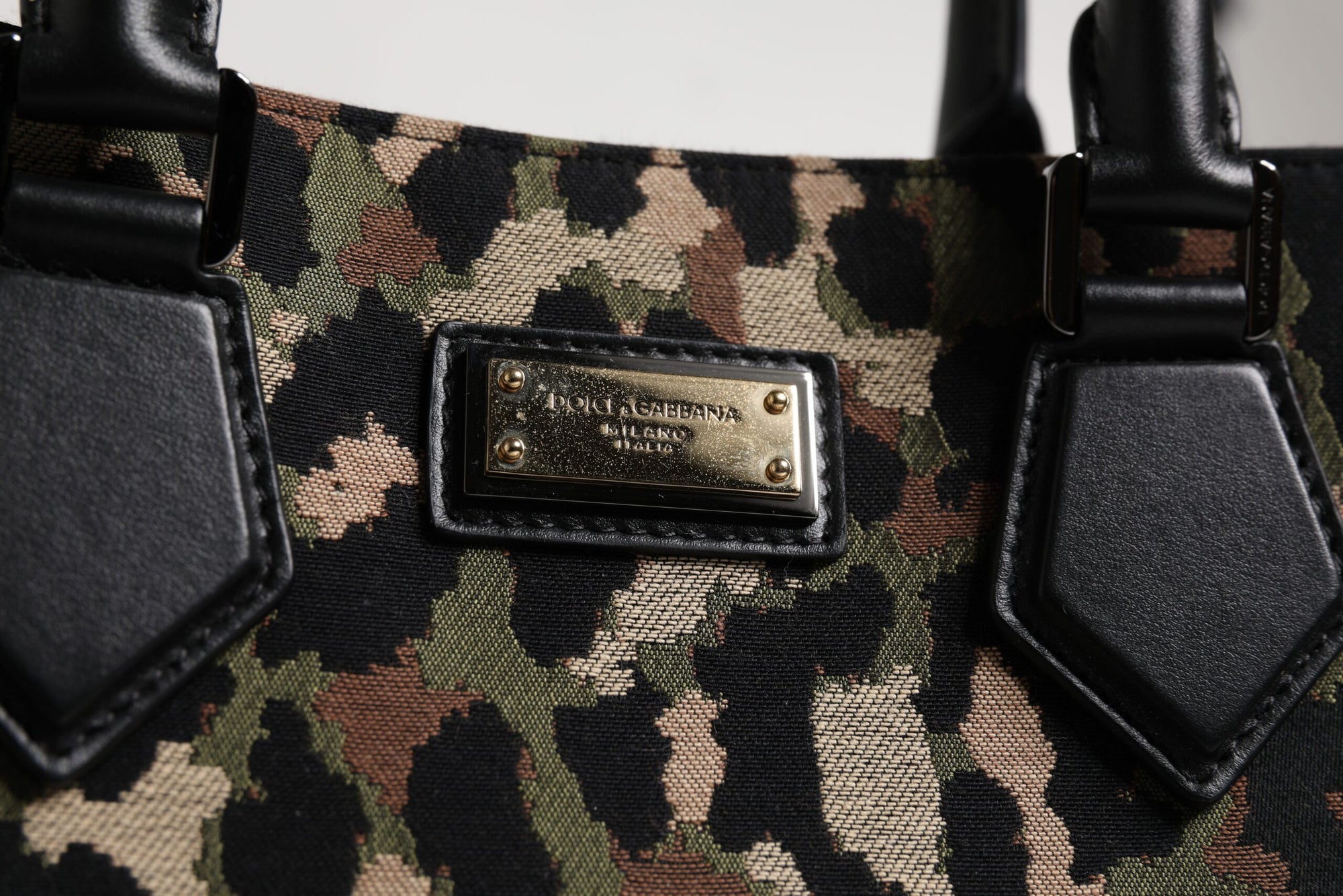 Sac cabas à bandoulière Dolce &amp; Gabbana multicolore motif léopard