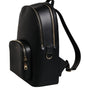 Dolce & Gabbana Black DG Leather Logo Print Travel Back Pack Bag