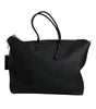 Dolce & Gabbana Black Calfskin Leather Hand Shoulder Duffle Bag
