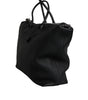 Dolce & Gabbana Black Calfskin Leather Hand Shoulder Duffle Bag
