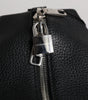 Dolce & Gabbana Black Calfskin Leather Hand Shoulder Duffle Bag
