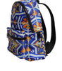 Sac à dos de voyage en nylon imprimé majolique multicolore Dolce & Gabbana