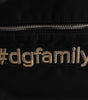Dolce & Gabbana Black Nylon #DGFAMILY Embellished Backpack VULCANO Bag