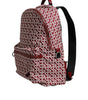 Dolce & Gabbana Red White DG Logo Print Nylon Travel Backpack Bag