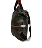 Dolce & Gabbana Military Green Patchwork Rucksack Backpack Bag