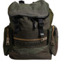 Dolce & Gabbana Military Green Patchwork School Backpack Bag