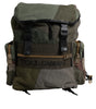 Dolce & Gabbana Military Green Patchwork Travel Backpack Bag