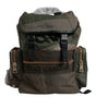 Dolce & Gabbana Military Green Patchwork Travel Backpack Bag