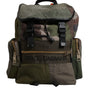 Dolce & Gabbana Military Green Patchwork School Backpack Bag