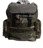 Dolce & Gabbana Military Green Patchwork School Backpack Bag