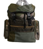 Sac à dos de voyage patchwork vert militaire Dolce & Gabbana