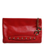 Pochette en cuir ornée Dolce &amp; Gabbana Red Revolutions