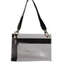 Dolce &amp; Gabbana Clear PVC Leather Pouch Shoulder Strap Bag
