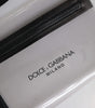 Dolce &amp; Gabbana Clear PVC Leather Pouch Shoulder Strap Bag