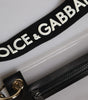 Dolce &amp; Gabbana Clear PVC Leather Pouch Shoulder Strap Bag