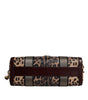 Dolce & Gabbana Bolso de hombro con correa de piel de leopardo marrón