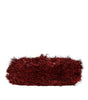 Dolce & Gabbana Red Gold Chain VANDA Tinsel Crystals Evening Clutch Bag