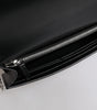 Sac bandoulière Versace en cuir de veau noir avec chaîne