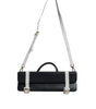 Dolce &amp; Gabbana Blue White Calfskin Leather Crossbody Shoulder Bag