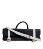 Dolce &amp; Gabbana Blue White Calfskin Leather Crossbody Shoulder Bag