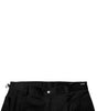 Dolce &amp; Gabbana Black Cotton Cargo Tapered Pants