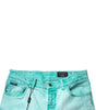 Dolce &amp; Gabbana Green Tie Dye Cotton Skinny Men Denim Jeans