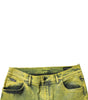 Dolce &amp; Gabbana Yellow Cotton Stretch Skinny Men Denim Jeans