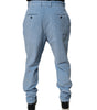 Dolce &amp; Gabbana Light Blue Corduroy Cotton Skinny Denim Jeans