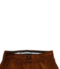 Dolce & Gabbana Dark Brown Corduroy Cotton Skinny Denim Jeans