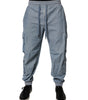 Dolce &amp; Gabbana Light Blue Cotton Jogger Cargo Men Denim Pants