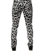 Dolce &amp; Gabbana White Leopard Cotton Skinny Denim Jeans