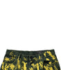 Dolce &amp; Gabbana Black Yellow Tie Dye Tattered Skinny Men Denim Jeans