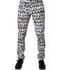 Dolce &amp; Gabbana White Cotton Logo Print Skinny Denim Jeans
